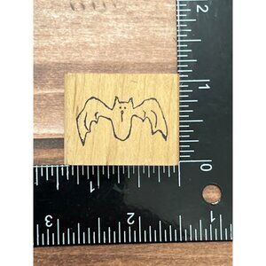 Bat Wood Mounted Rubber Stamp Design By Buttermilk Basin Inky Antics Halloween